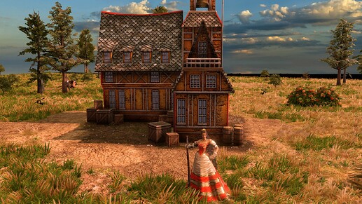 AoE III DE Empress Sissi at sunrise