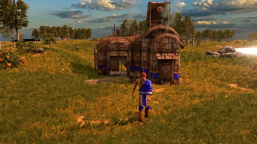 DE Default Haudenosaunee War Chief at sunrise