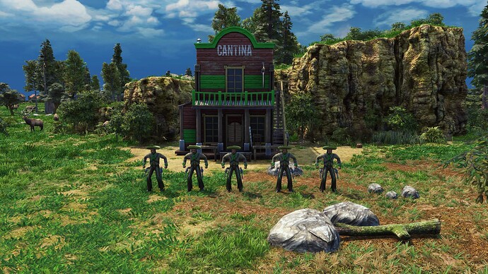 AoE III DE Mexicans Desperado during the day