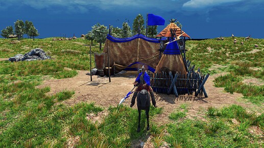 AoE III DE Chayton Black during the day