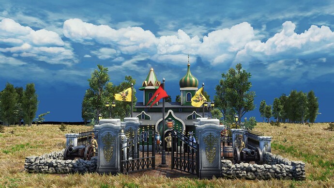 AoE III DE During the day at the House of Oldenburg