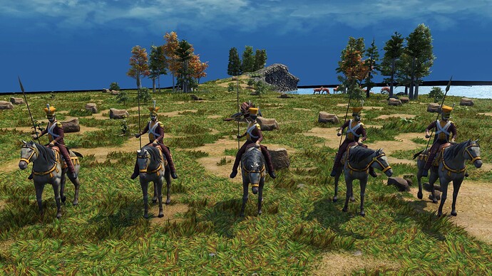 AoE III DE Dutch Red Lancer during the day