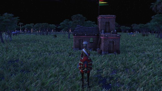 AoE III DE Ethiopians Prince during the night