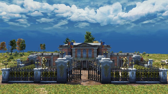 AoE III DE During the day at the House of Hanover