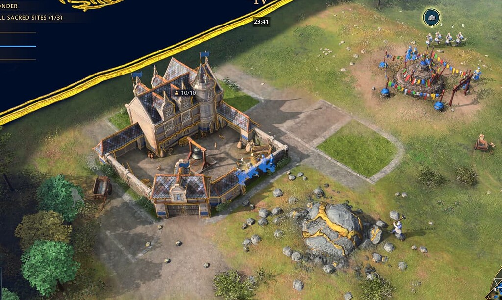 Garrison defeated players buildings to gain ownership IV Discussion