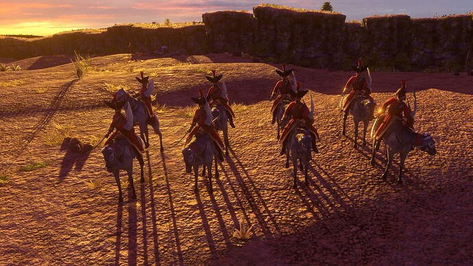 AoE III DE Ottoman Rumeliot at sunset