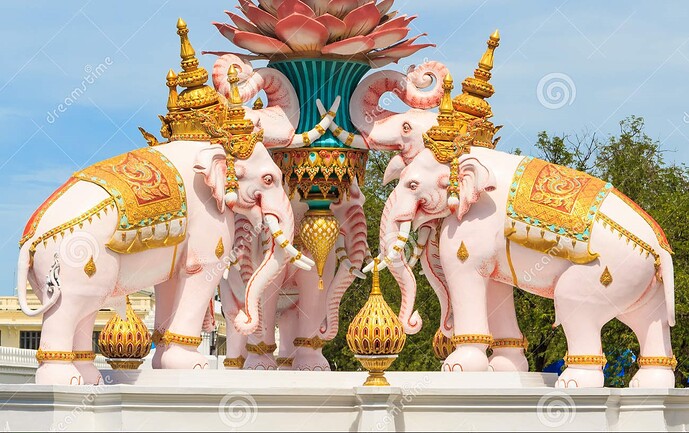 estátua-do-elefante-branco-39084299
