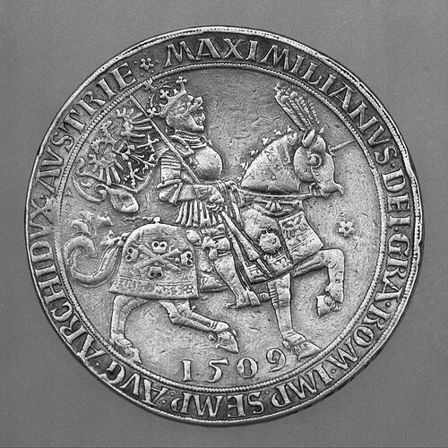 Presentation Coin of Maximilian I - 1517- 090120-20-History-Armor-Horse-768x768