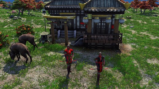 AoE III DE Kunoichi during the day