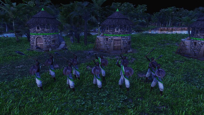 AoE III DE Ethiopians Gascenya during the night