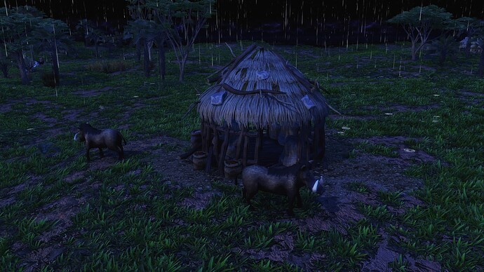AoE III Old hunt during the night