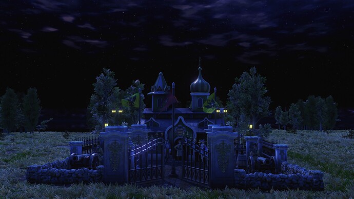 AoE III DE During the night House of Oldenburg