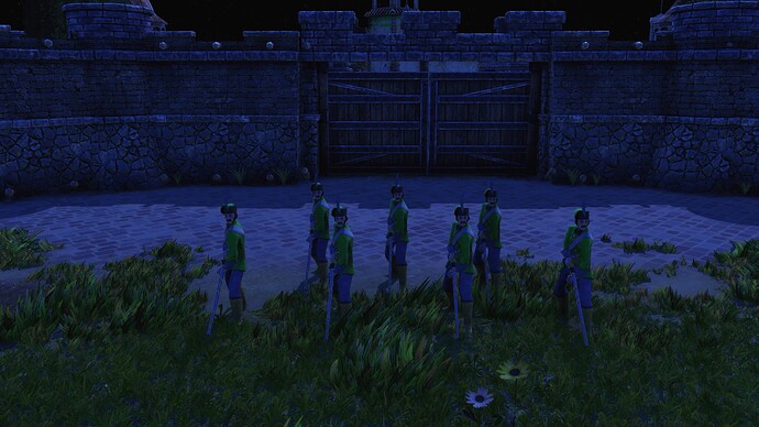 AoE III DE Italians Schiavone during the night