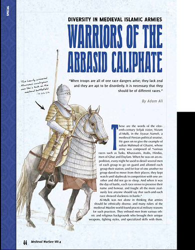 Army Articulo Warrior of the Abbasid Caliphate p1