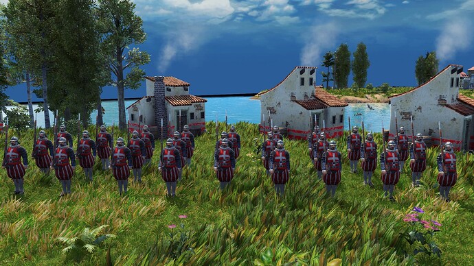 AoE III DE Maltese Veteran Sentinel during the day