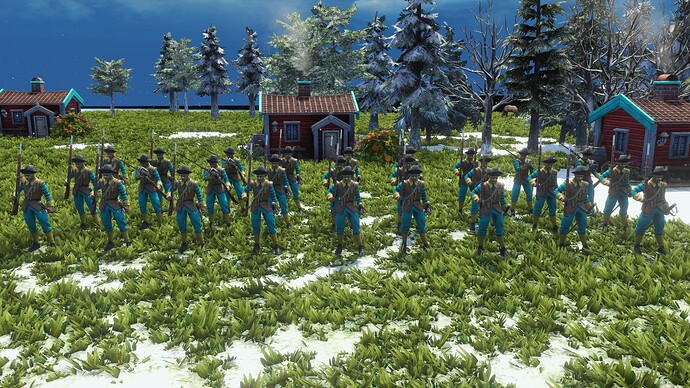 AoE III DE Swedes Carolean during the day