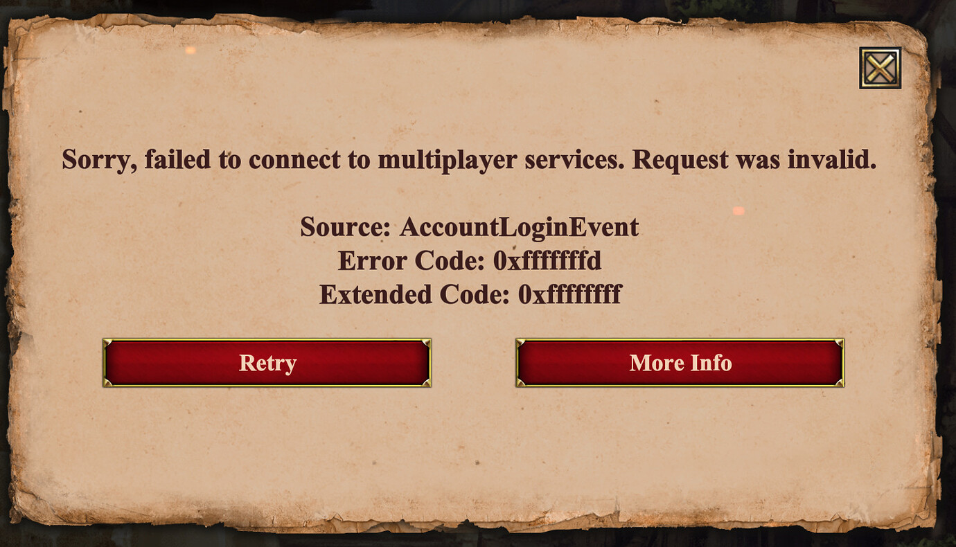 age of empires 4 server status