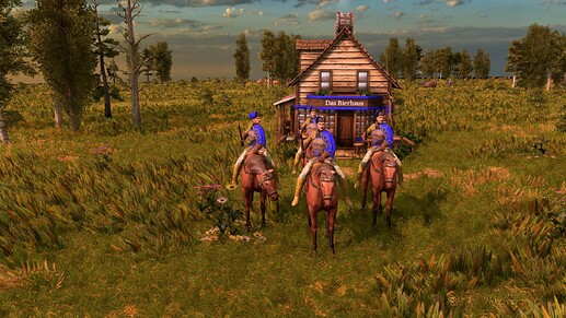 AoE III DE Crabat at sunrise