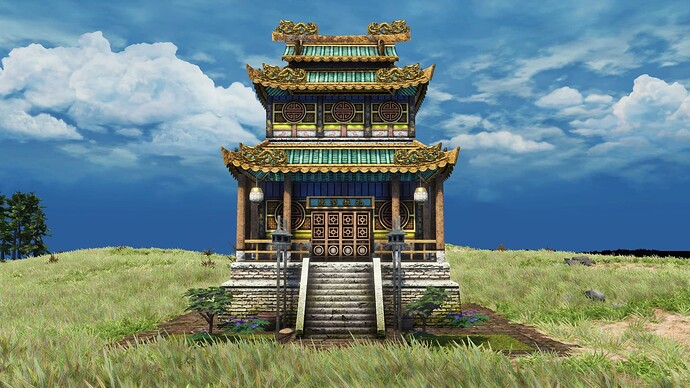 AoE III DE Confucian Academy during the day