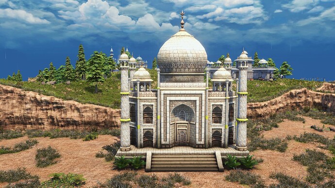 AoE III DE Taj Mahal during the day