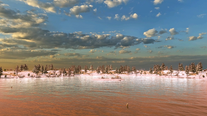 AoE III DE Hudson Bay at sunrise