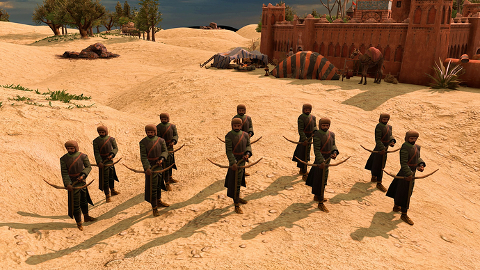 AoE III DE Berber Archer at sunrise
