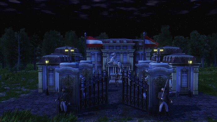 AoE III DE During the night House of Habsburg