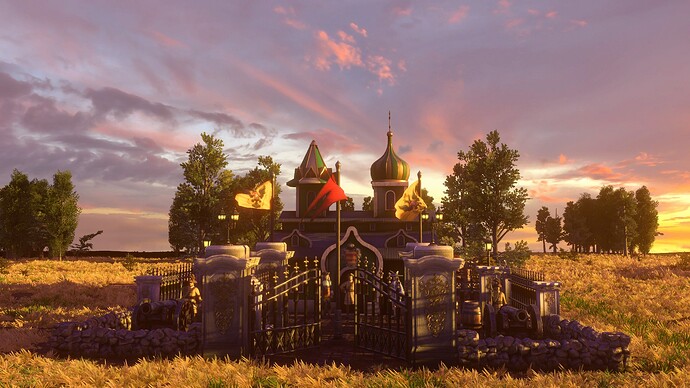 AoE III DE Sunset at the House of Oldenburg