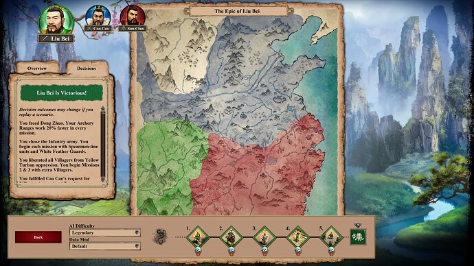AoE II DE - The Epic of Liu Bei