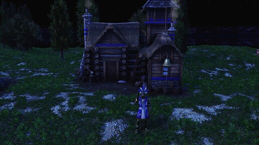 AoE III DE Default Maltese Grand Master during the night