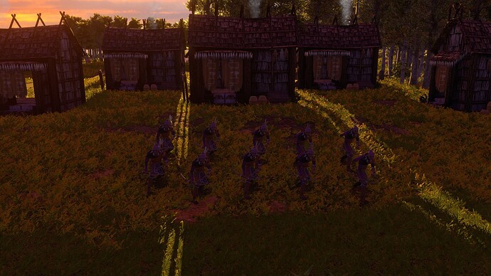 AoE III DE Haudenosaunee Champion Aenna at sunset