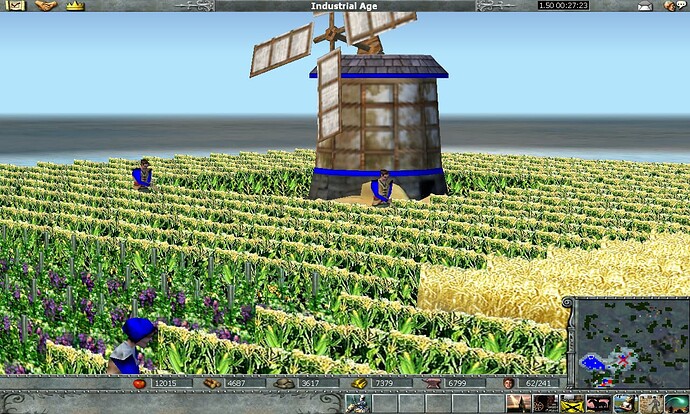 Empire Earth The Art of Conquest Close up view of farm work