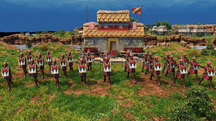 AoE III DE Inca Legendary Huaraca during the day