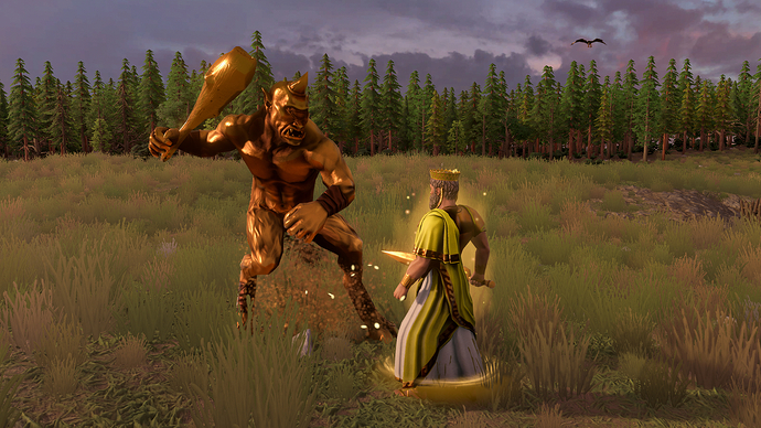 AoMR Midas touch turned Cylops into gold