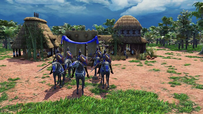 AoE III DE Yoruba Eso Rider during the day