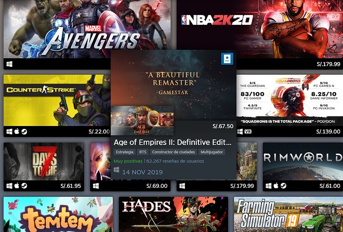 Los juegos del año con el mayor número de jugadores simultáneos