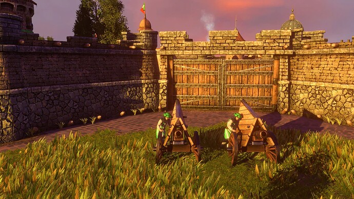 AoE III DE Italians Spingarde at sunset