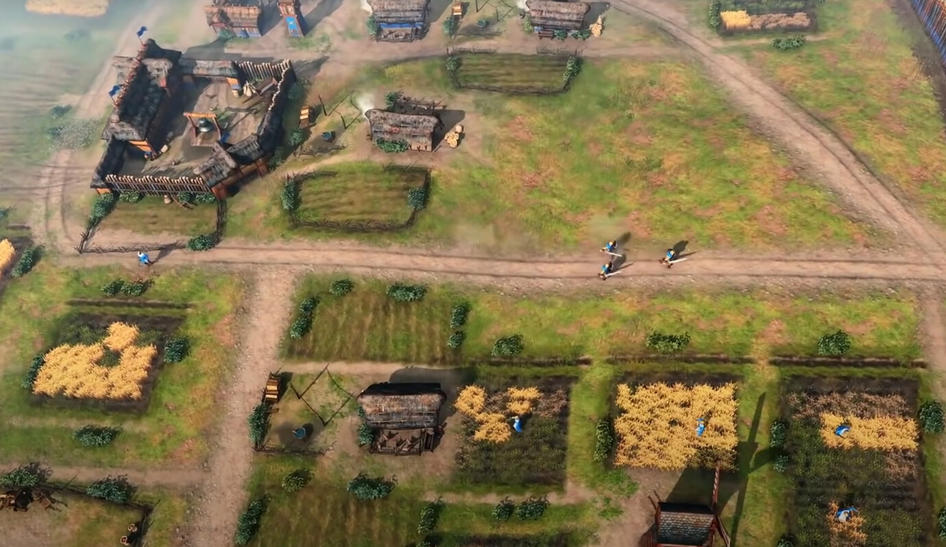 Are roads and pathways automatically build? IV Discussion Age of