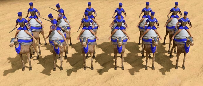 AoMR Egyptian Camel Riders I