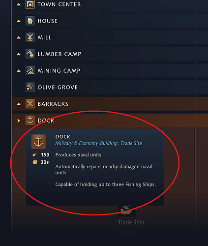 building missing info