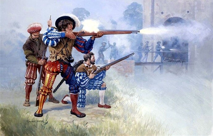 Landsknecht Arquebusiers - 13441235848f235114321db1fabe8f1dv