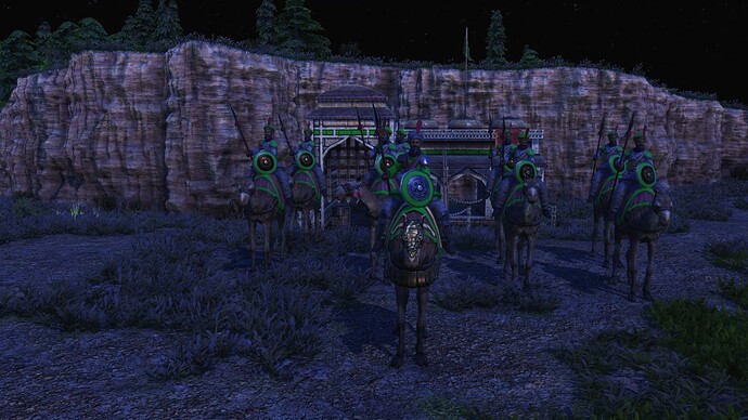 AoE III DE Indians Mansabdar Sowar leading Disciplined Sowar during the night