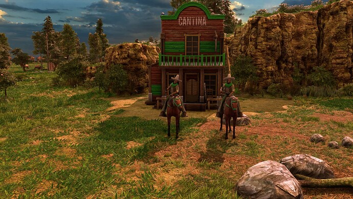 AoE III DE Mexicans Cuatrero at sunrise