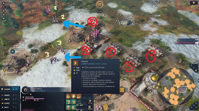 Reinforcements technologies BUGGED