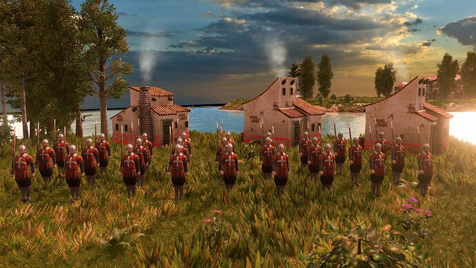 AoE III DE Maltese Sentinel at sunrise