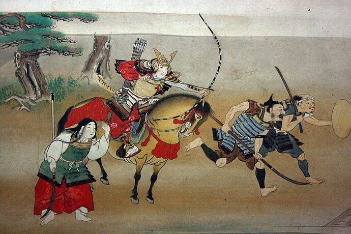 Illustrated_Story_of_Night_Attack_on_Yoshitsune's_Residence_At_Horikawa,_16th_Century_2