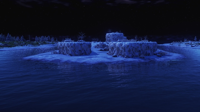 AoE III DE Northwest Passage during the night