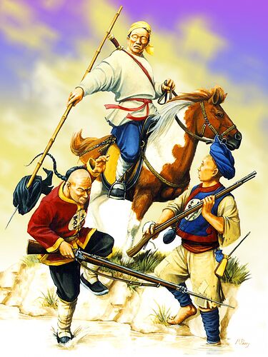 Chinese soldiers