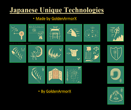 Japanese unique technologies v1.3