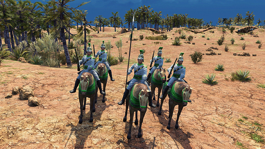 AoE III DE Independence Dragoon during the day